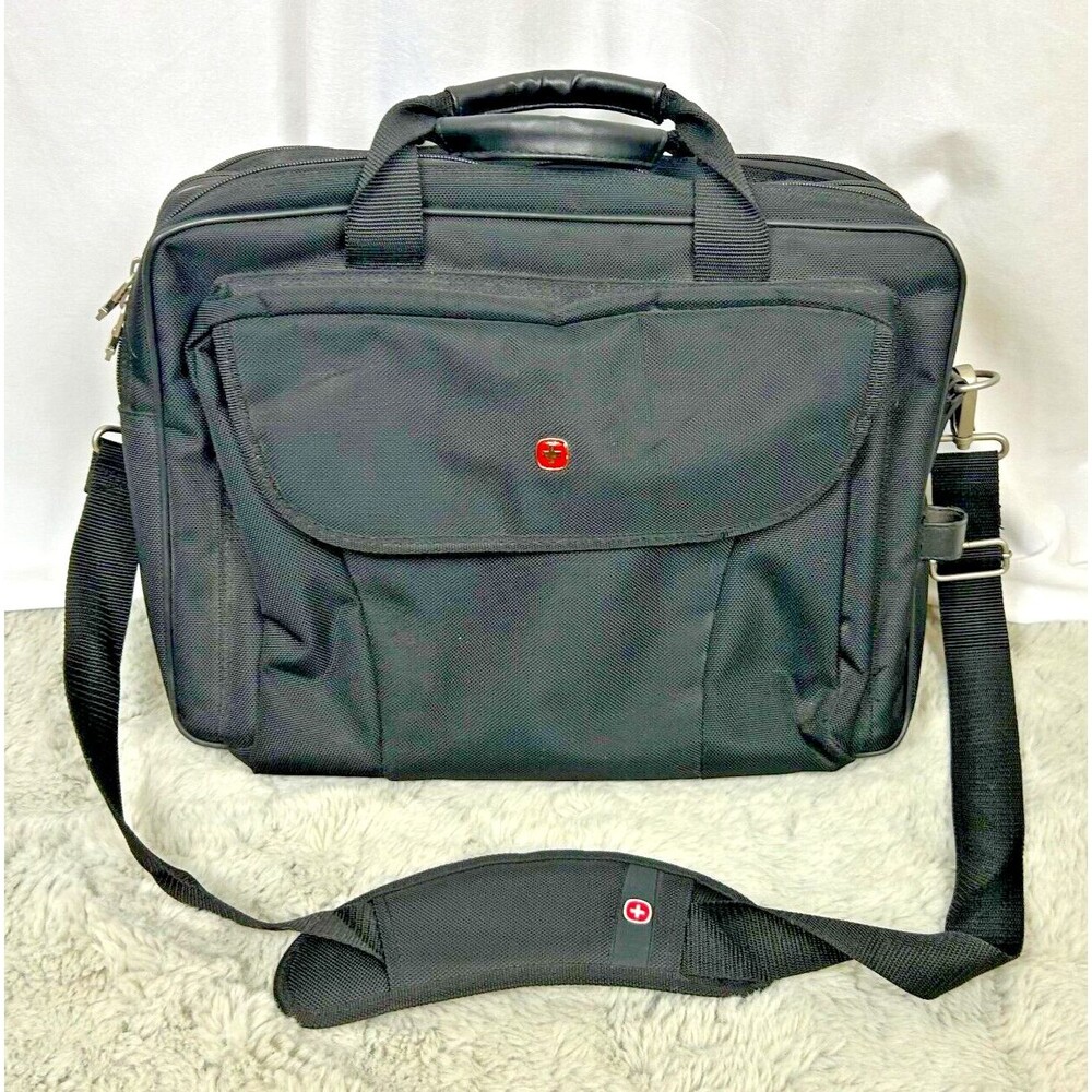 WENGER SwissGear 16" Laptop Briefcase w Removable Sleeve- Shoulder Messenger Bag